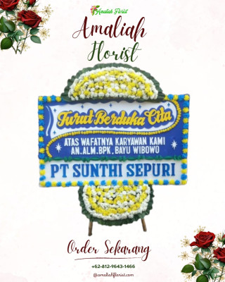 Papan Bunga Duka di Koto Xi Tarusan