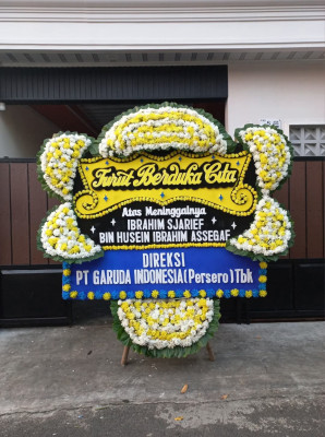 Papan Bunga Duka di Koto Xi Tarusan